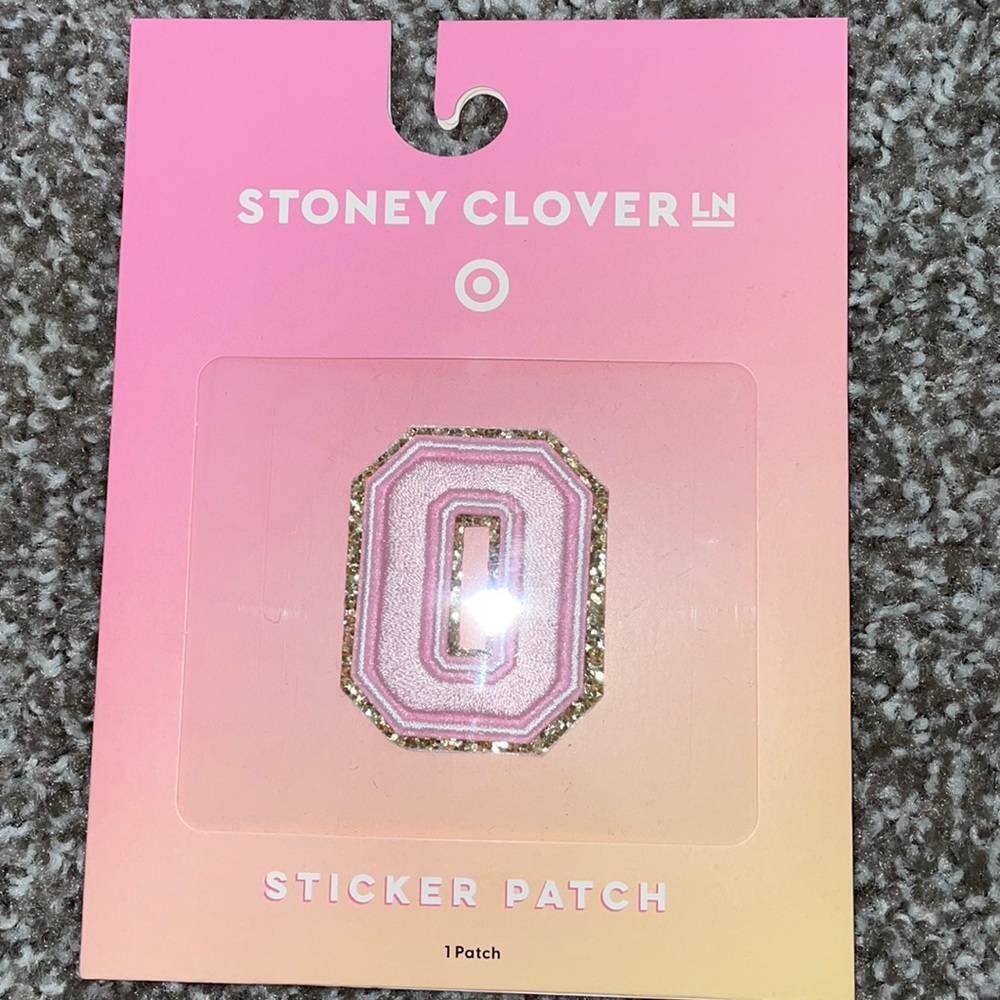 Stoney Clover Lane O Letter Patch